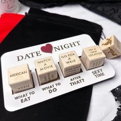 LoveDice - Entdecke neue Abenteuer mit 4 Würfeln für romantische Abende | 50% RABATT