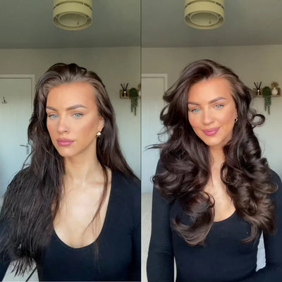 Mini Glätteisen | Kabellos & Tragbar | Schnellaufheizend | Für Reise & Alltag