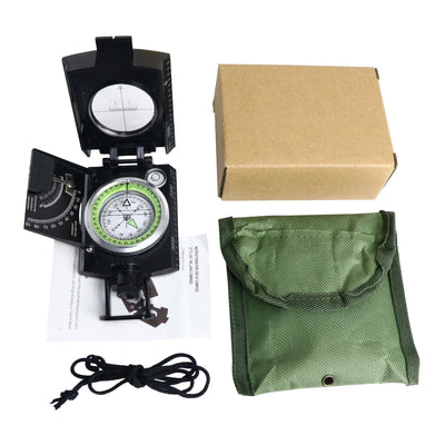 Militär Kompass mit Klinometer | Wasserdicht | Outdoor Navigation & Orientierung