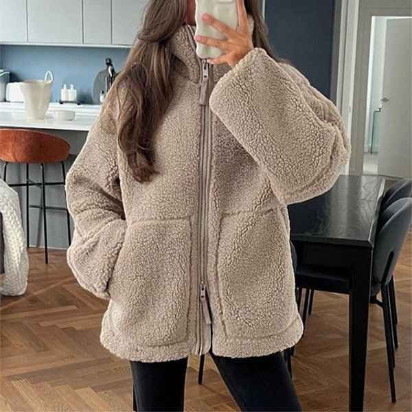 Luxus Fleece-Jacke