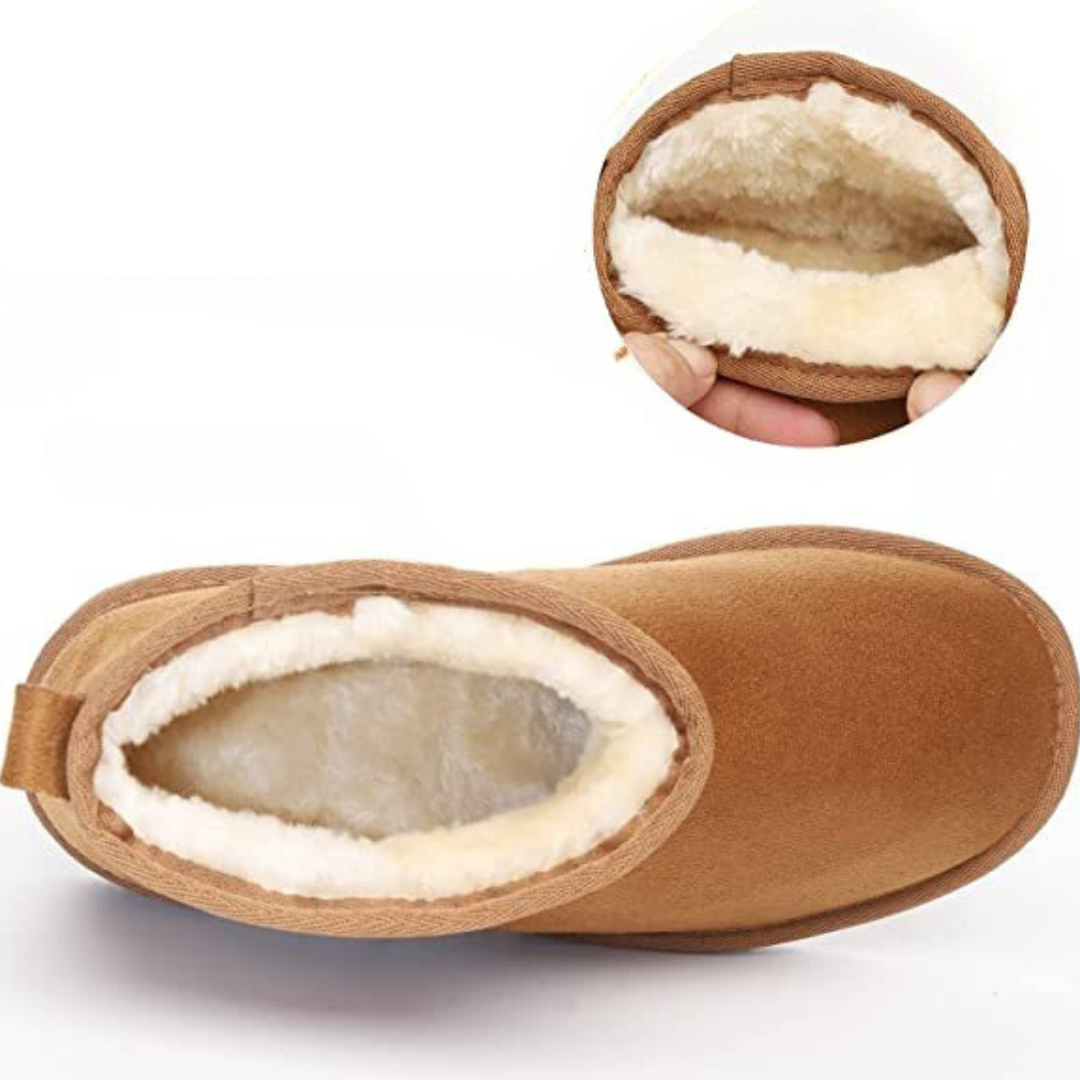 Damen Winterstiefeletten Boston Mini | Warm Gefüttert | Rutschfeste Sohle | Elegantes Design