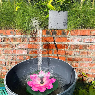 LotusGlanz™ Solarbetriebene Garten-Oase