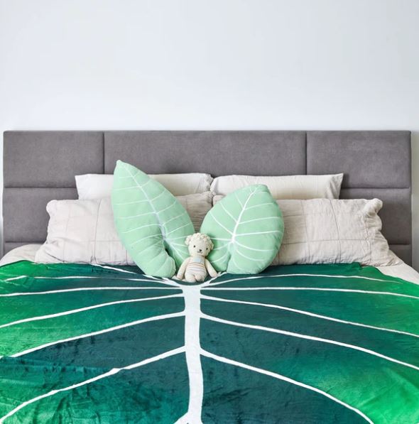 BlattWickel™ Kuschelige Natur-Komfort-Decke