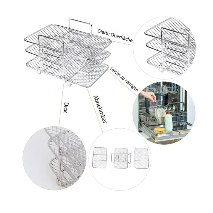 KnusprigesGestell™ Platzsparender Designvorteil