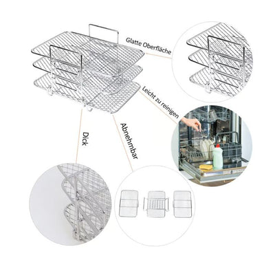 KnusprigesGestell™ Platzsparender Designvorteil