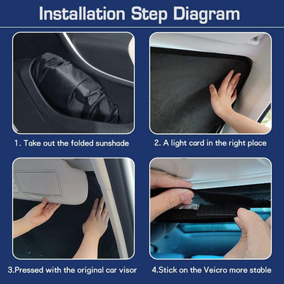 1+1 Gratis | AutoSchatten™ Verbesserte Kühlung Autoschild