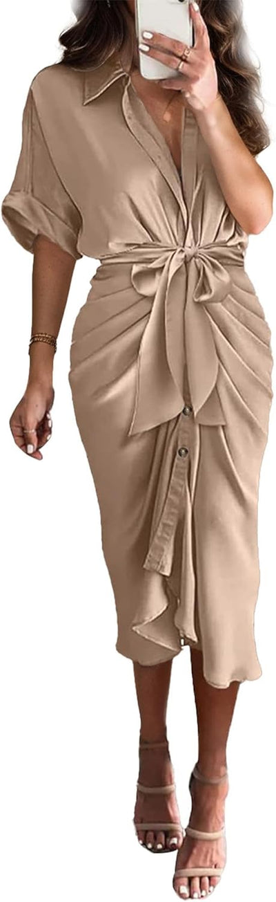 Tamari™ Anmutige Satin Drapierung