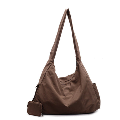 Damen Umhängetasche | Große Umhängetasche mit Außentasche | Lässig & Modisch | Hobo Tasche