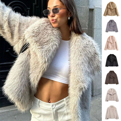 Charlotte - Luxus Plüsch Winterjacke