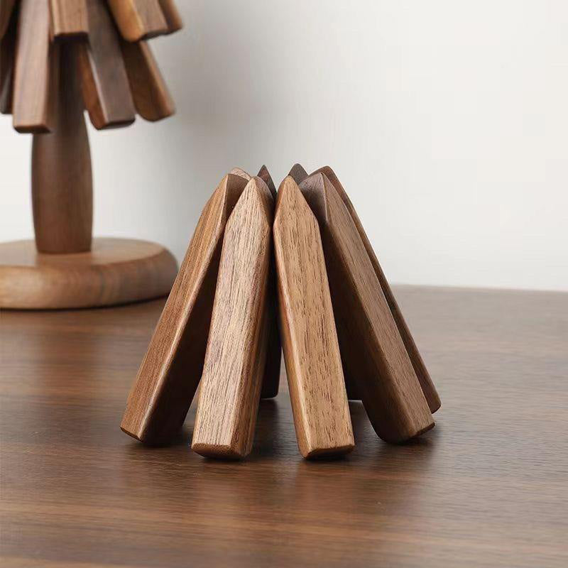 Trivet™ Untersetzer aus Holz für Warme Gerichte