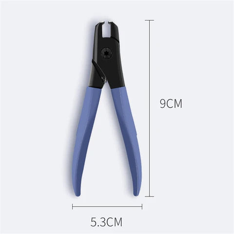 Nagelknipser | Spritzschutzdesign | Edelstahl Präzisionsschneider | Ergonomischer Griff & tragbar