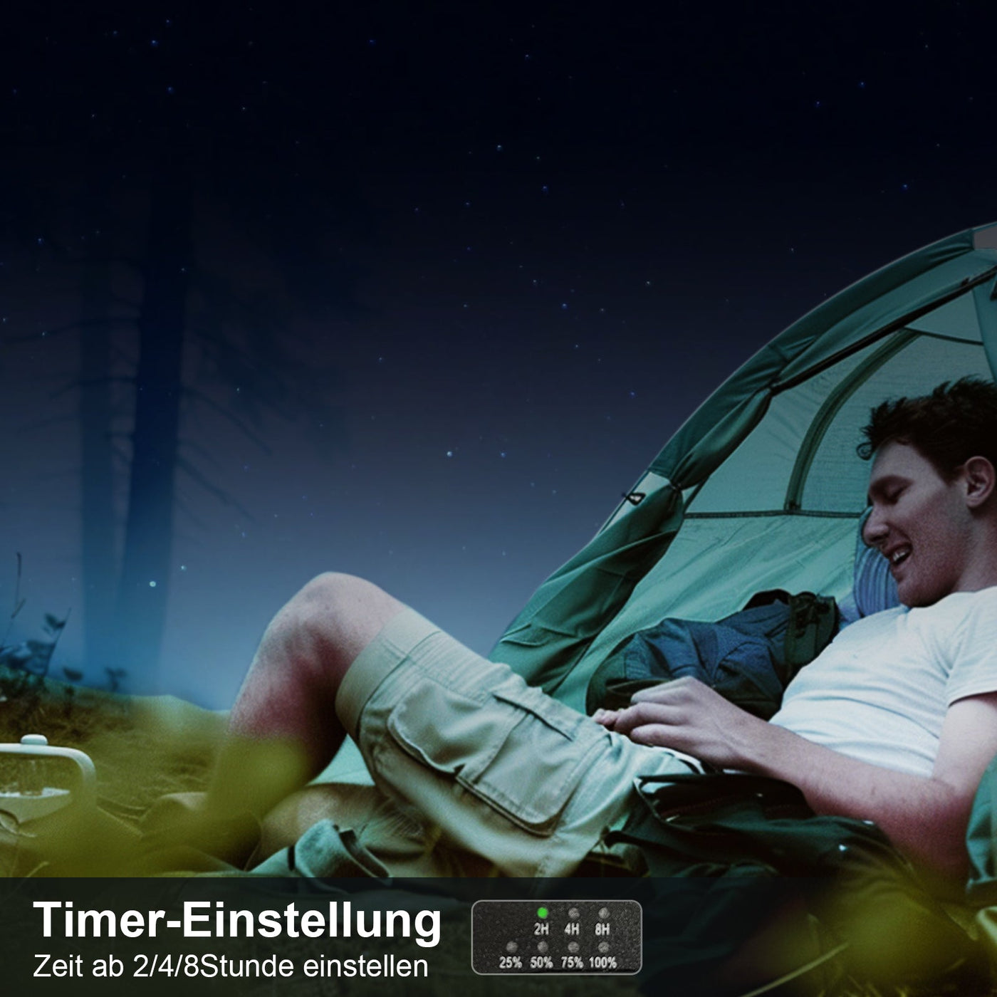 ZeltKühl™ Solarbetriebene Frische