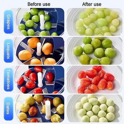 Automatischer Obstschäler | Wiederaufladbar | 50W Motor | Edelstahlklinge