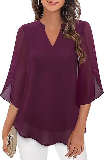 Luftige, Stylische Bluse Für Damen | Leicht
