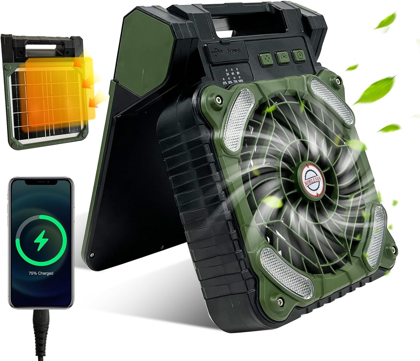ZeltKühl™ Solarbetriebene Frische