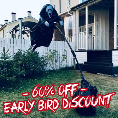 Halloween Vogelscheuche | Gesicht des Geistes Design | Outdoor Dekoration