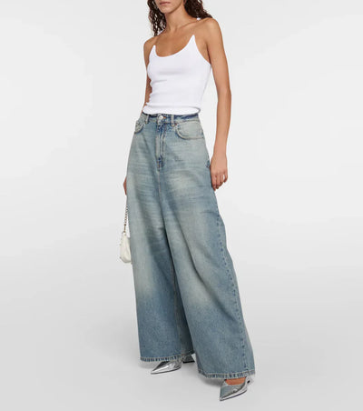 Damen Bandeau Top | Schulterfrei | Geripptes Baumwoll-Design | Figurbetont & Atmungsaktiv