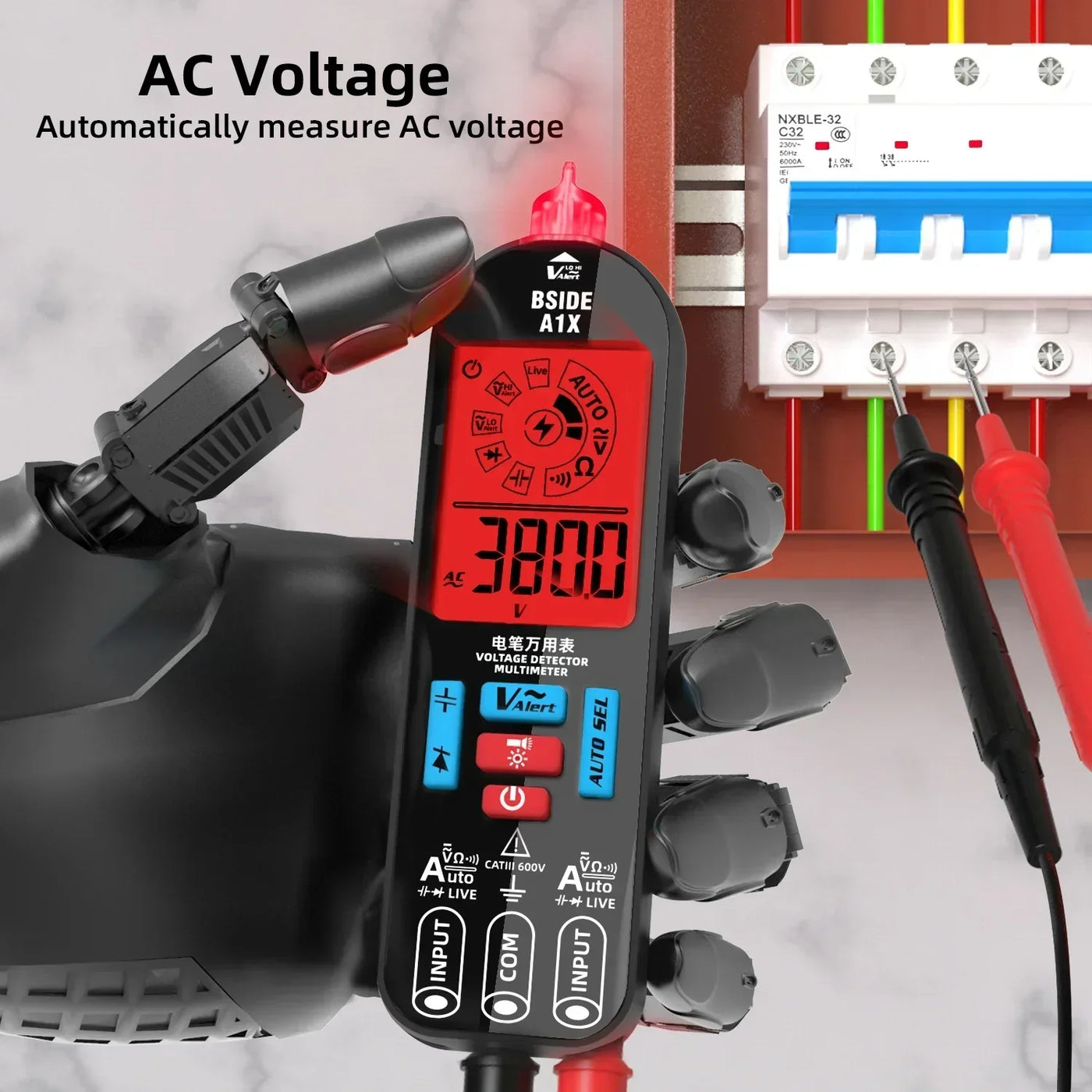 EnergieCheck™ Sofortige Spannungsübersicht