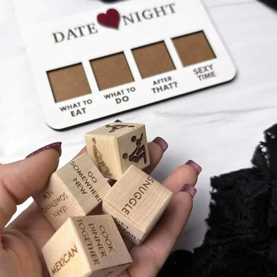 LoveDice - Entdecke neue Abenteuer mit 4 Würfeln für romantische Abende | 50% RABATT