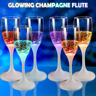 LED Weingläser & Becher | Farbwechsel | Flüssigkeitsaktiviert | Wiederverwendbar