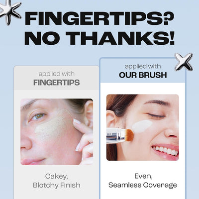 1+1 Gratis | Foundation-Stick | Farbwechsel-Formel | Mit Pflege-Wirkstoffen | Integrierter Pinsel