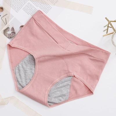 Damen Hoch geschnitten Slip auslaufsicher | Wiederverwendbare Perioden- & Inkontinenzunterwäsche | Atmungsaktiv & geruchshemmend