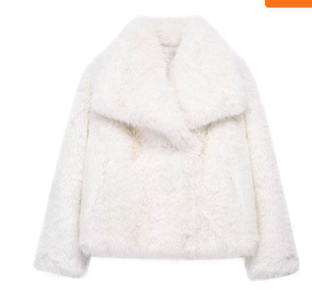 Charlotte - Luxus Plüsch Winterjacke