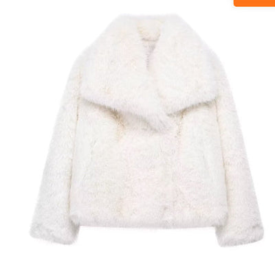 Charlotte - Luxus Plüsch Winterjacke