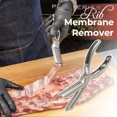 Rippenhaut Entferner Werkzeug | Edelstahl | Für Schweine- & Rinderippen | BBQ & Küche