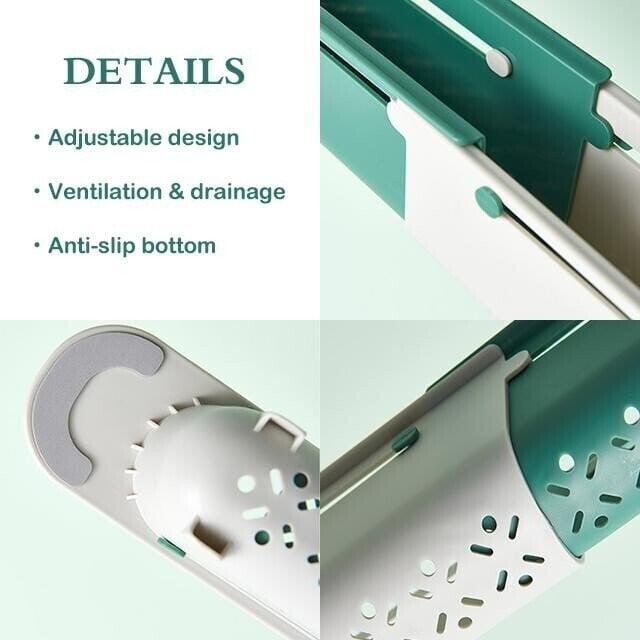 SpüleRegal™ Dehnbarer Spülbecken-Organisator
