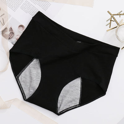 Damen Hoch geschnitten Slip auslaufsicher | Wiederverwendbare Perioden- & Inkontinenzunterwäsche | Atmungsaktiv & geruchshemmend