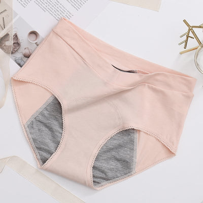 Damen Hoch geschnitten Slip auslaufsicher | Wiederverwendbare Perioden- & Inkontinenzunterwäsche | Atmungsaktiv & geruchshemmend