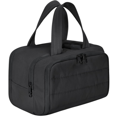 Damen Kulturtasche groß | Wasserdicht & Auslaufsicher | Leichtes Twill-Gewebe | 4 Fächer Reise-Organizer