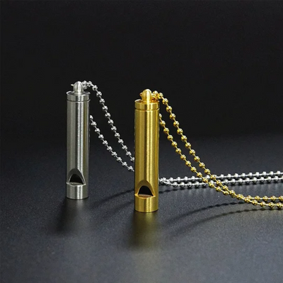 Anti-Dampf Halskette aus Edelstahl | Stressabbau & Achtsamkeits-Tool | Natürlich Ruhiger Atmen