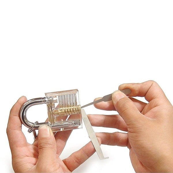 Profi Schlossöffner Set | Snap-Gun & Pick-Werkzeuge | Edelstahl | Für Schlosser & Training