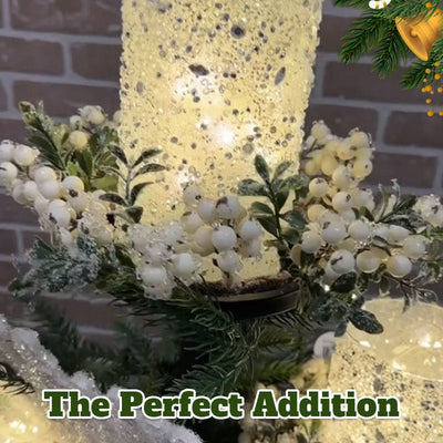 Weihnachtsbaum Topper Regal | 3-stufig | Schwarz | Metall