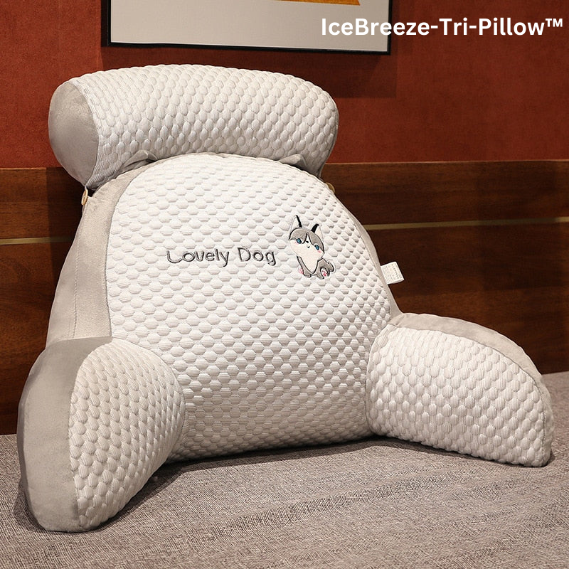 IceBreeze-Tri-Pillow™ Kühles, bequemes Dreieckskissen für ultimativen Komfort