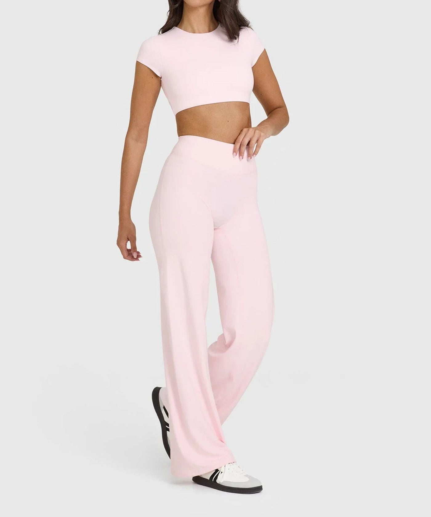 Damen Leggings Hoch tailliert | Figurformend mit Bauchkontrolle | Butterweiches 4-Wege-Stretch Material