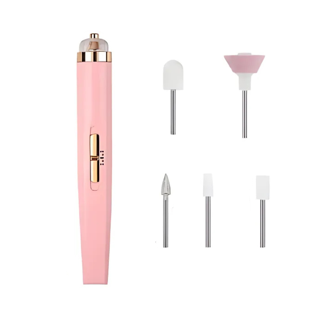 Elektrisches Maniküre-Set | Nagelbohrer & Nagelkunstwerkzeuge mit LED-Stift