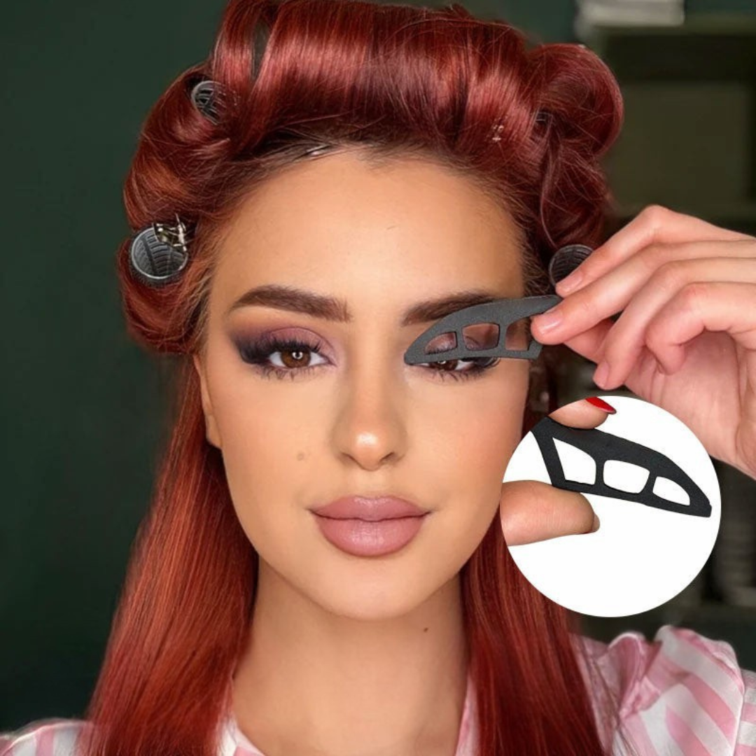 GlanzStempel™ Lidschatten Stempel | Gleichmäßiger Lidschatten-Look | Schnelles Augen-Make-up | Kompakt & Einfach