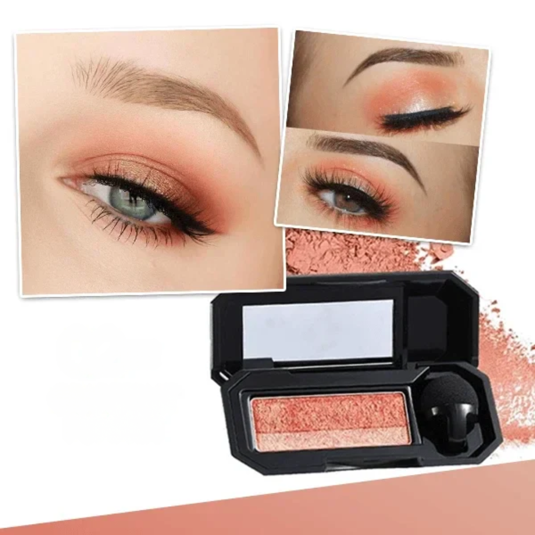 Zweifarbiger Lidschattenstift | Schimmernder Farbverlauf & Wischfeste Formel | DuoFunkel™