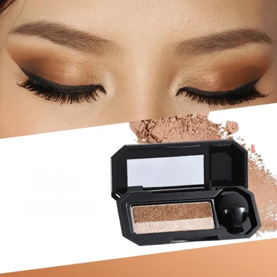 Zweifarbiger Lidschattenstift | Schimmernder Farbverlauf & Wischfeste Formel | DuoFunkel™