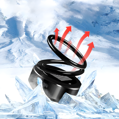 Solar Autoheizung | Kinetisches Molekular-Heizgerät | Auftauen & Enteisen | Tragbare Heizung für Auto & Zuhause