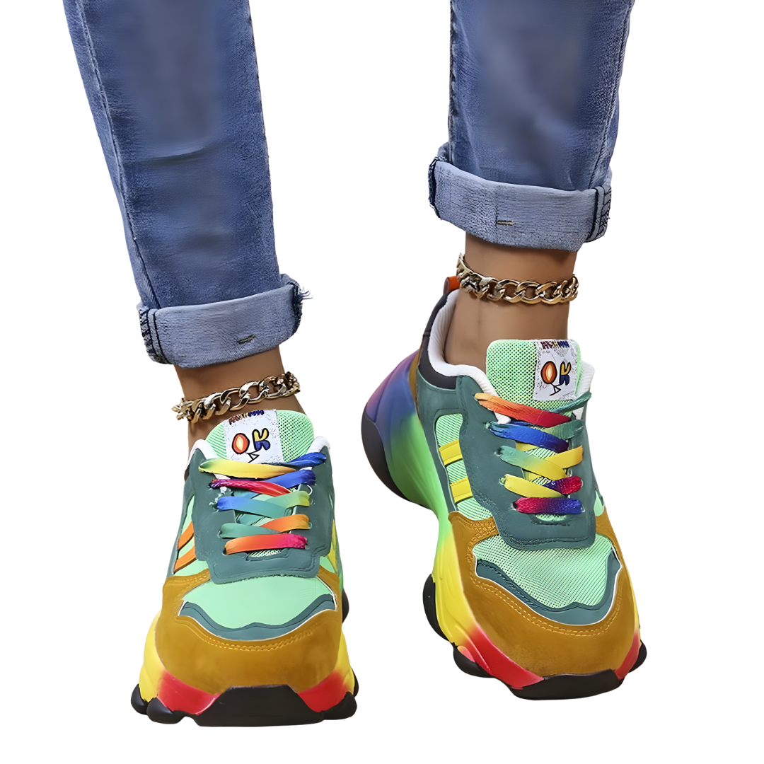 Orthopädische Damen Schuhe | Stoßdämpfende Gel-Sohle | Atmungsaktiv & Bequem