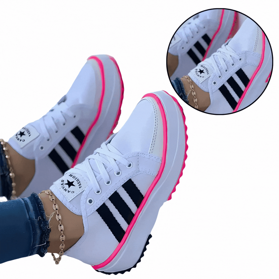 Damen Sneaker | Bequeme Turnschuhe | Rutschfest & Leichtes Design für Alltag & Freizeit