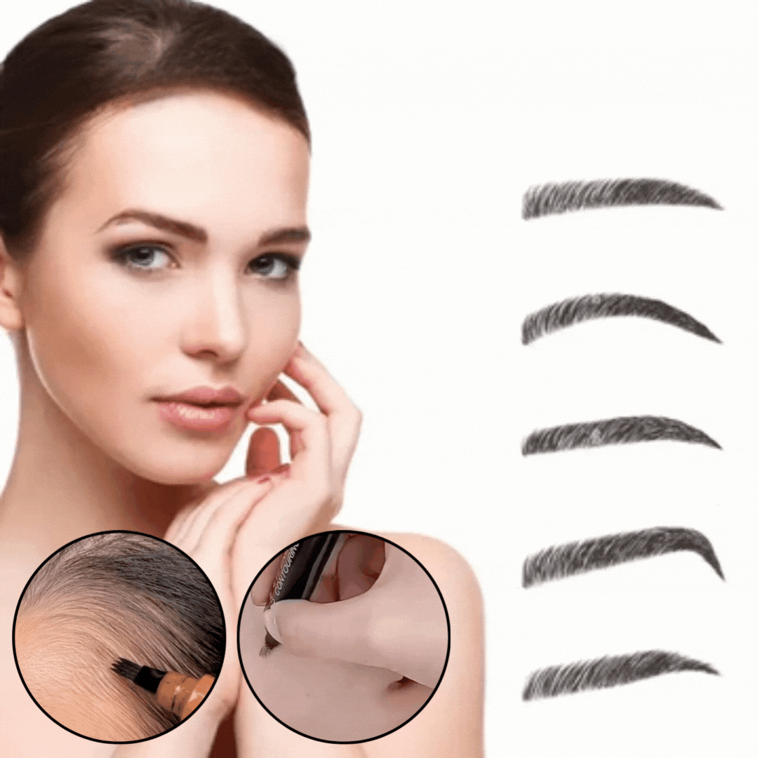 Microblading Augenbrauenstift | Wasserfest & Präzise | Natürliche Definition & Langanhaltendes Finish