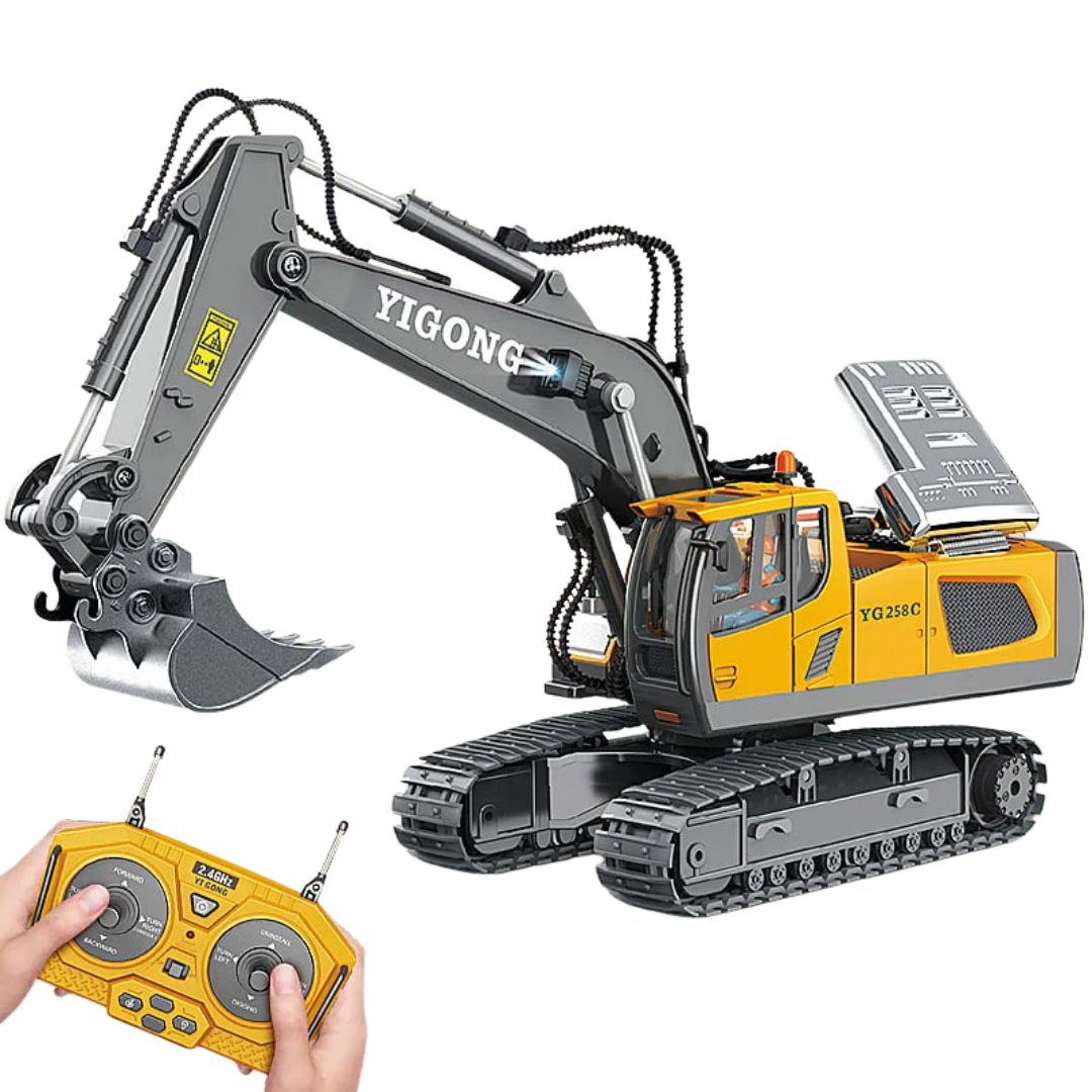 RC Bagger Ferngesteuert | Hydraulisch mit Metallteilen | Maßstab 1:20