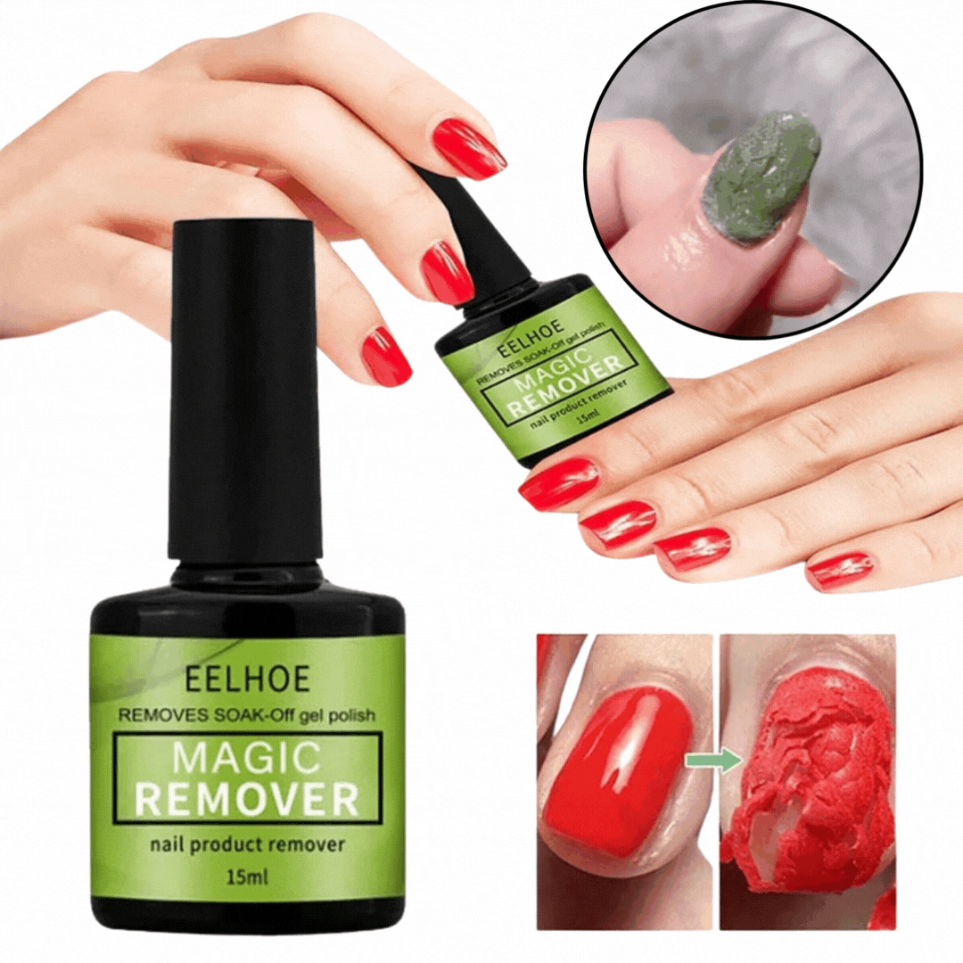 Nagellackentferner Gel | Entfernt Lack in 5 Minuten | Schonend & Acetonfrei