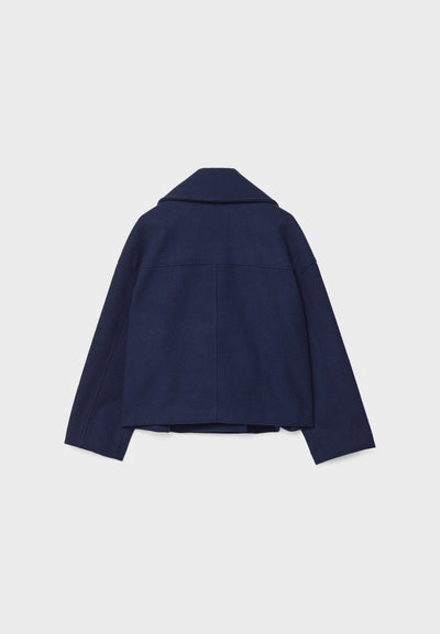 Olivia - Schicke Kurze Jacke mit Doppelreihe Knopfverschluss