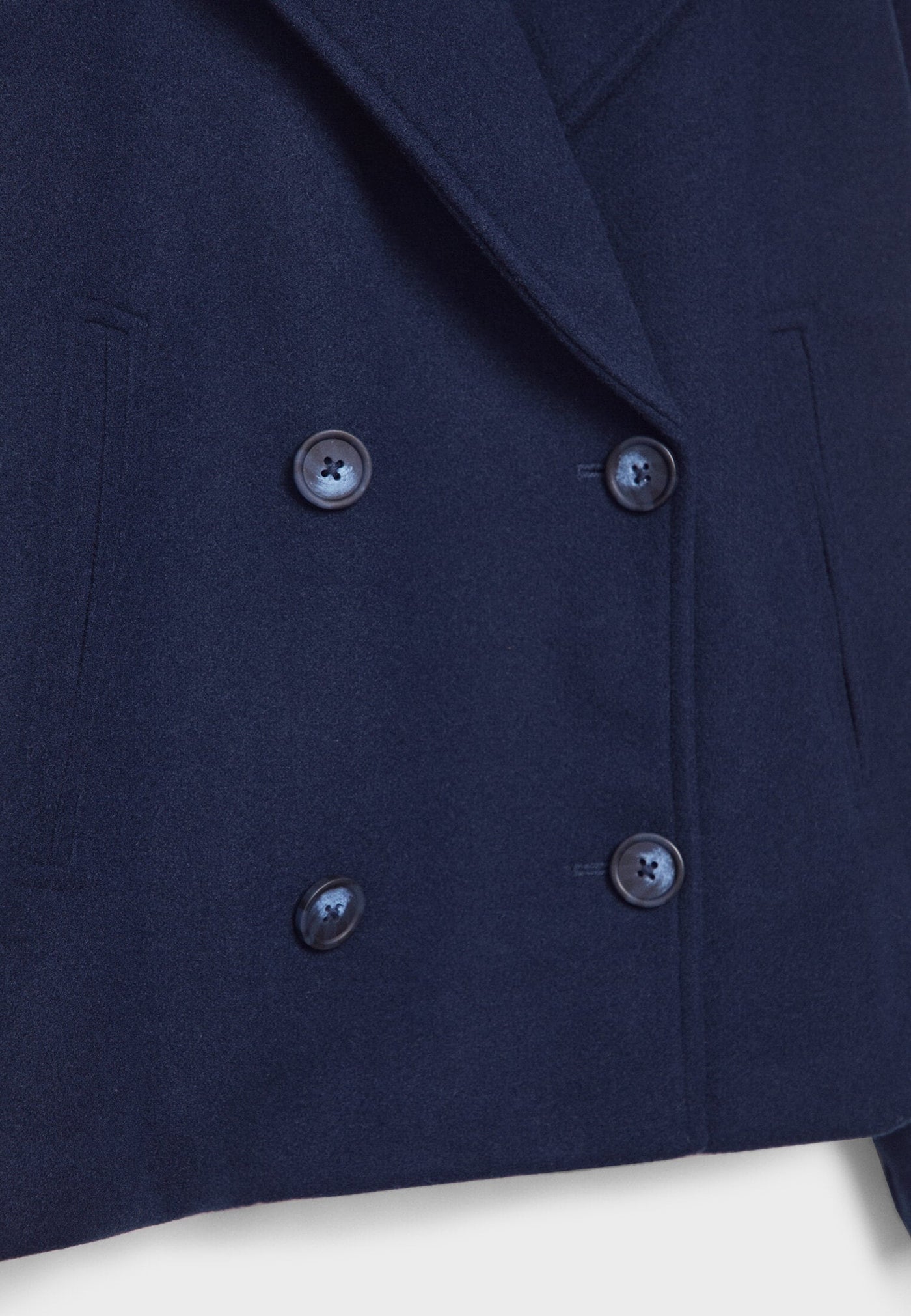 Olivia - Schicke Kurze Jacke mit Doppelreihe Knopfverschluss